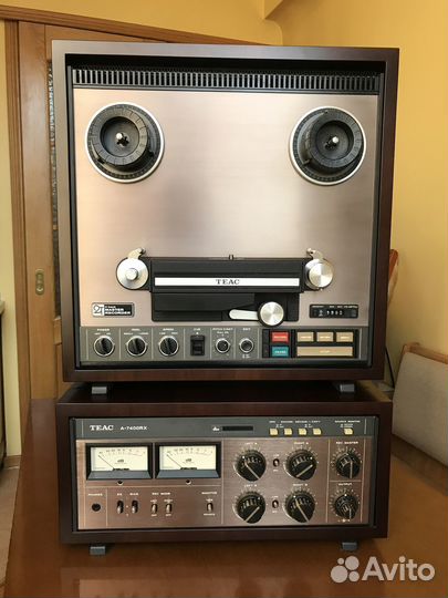 Бобинный Катушечный Tеас А-7400RX магнитофон