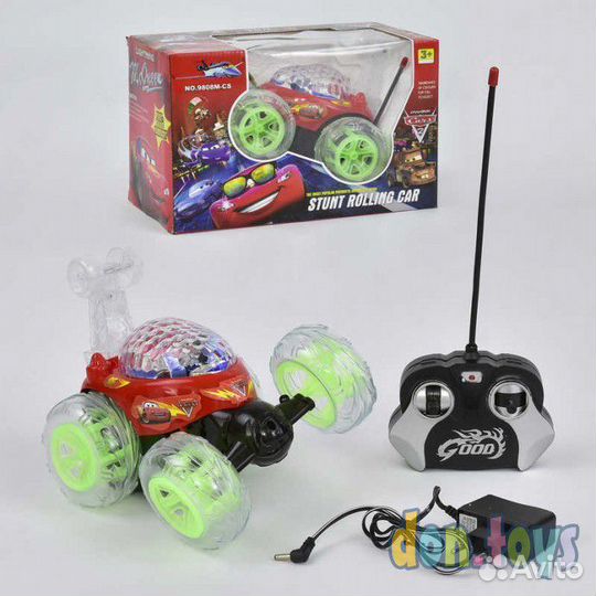 Машинка-перевертыш. На пульте управления