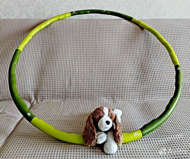 Массажный обруч (хулахуп) для похудения в упаковке