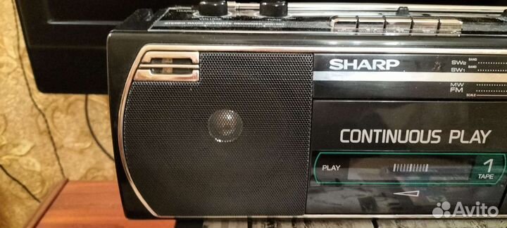 Кассетный магнитофон sharp WQ-267 Z (BK )