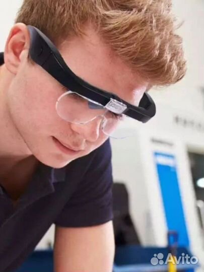 Очки лупа с подсветкой