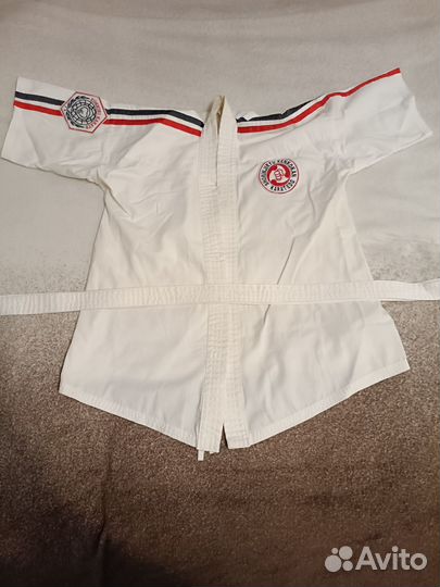 Детское кимоно, накладки, ракушка, перчатки