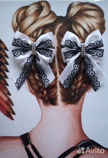 Бантики для волос