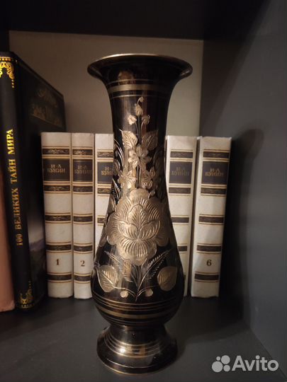 Ваза Индия латунь, винтаж