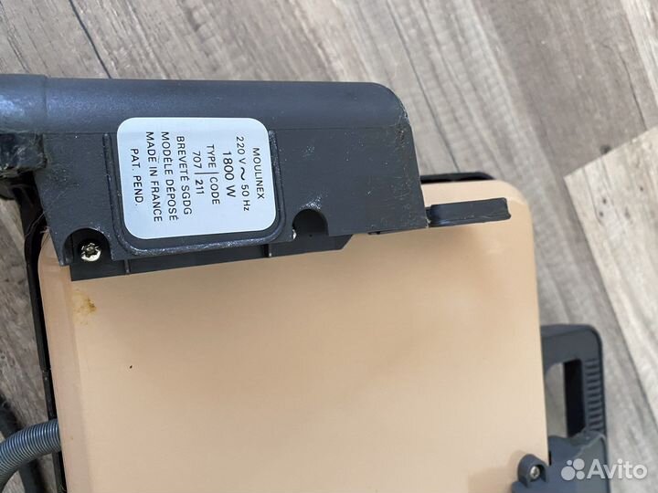 Электрогриль ретро moulinex 707