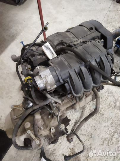 Двигатель в сборе Citroen c elysee 2014г. 1,6 мех