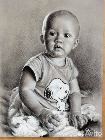 Портрет по фото на заказ, шарж. Роспись валенок