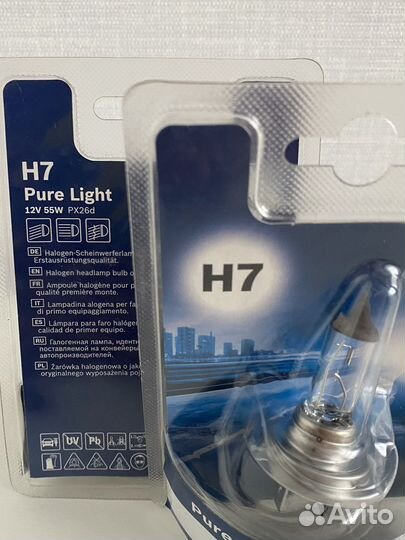 Лампа Bosch H7 55Вт