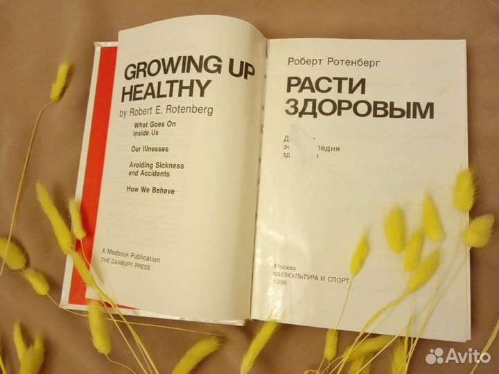 Книга детская Расти здоровым Ротенберг