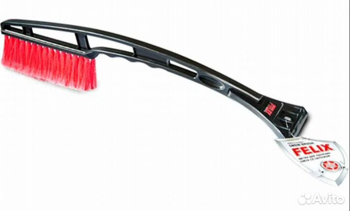 Щетка felix для снега со скребком