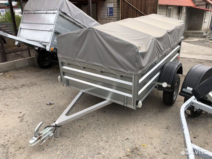 Легковой прицеп оцинкованный 2,2 х 1,3 борт 50 см