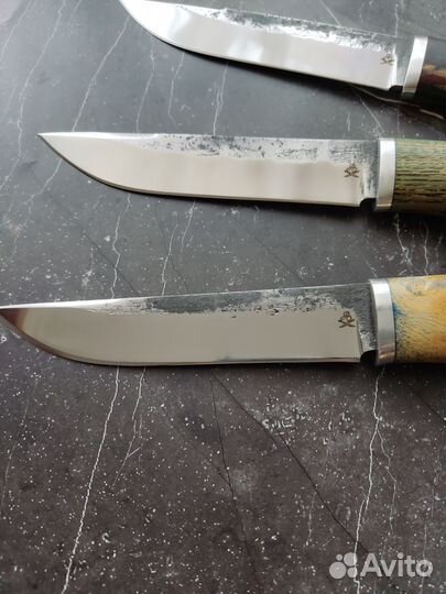 Нож ручной работы, х12мф ков, стаб, дюраль