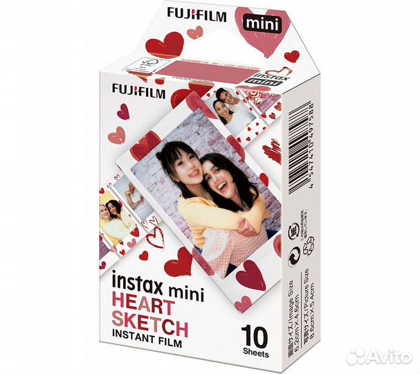 Картридж для камеры Fujifilm Colorfilm Instax Mini