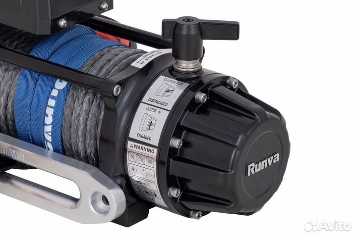 Лебёдка Runva 9500 высокоскоростная, влагозащитная