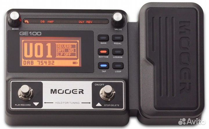 Гитарный процессор эффектов Mooer GE100