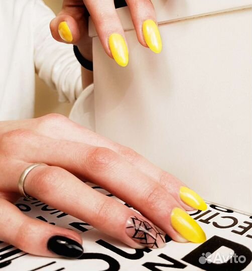 Маникюр гель лак