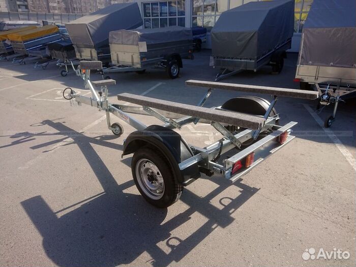 Прицеп легковой дон B3517, с ложементами оцинко