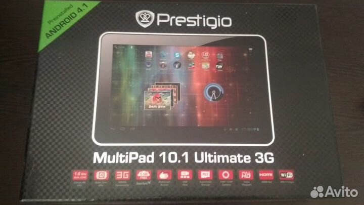 Планшет prestigio multipad б/у