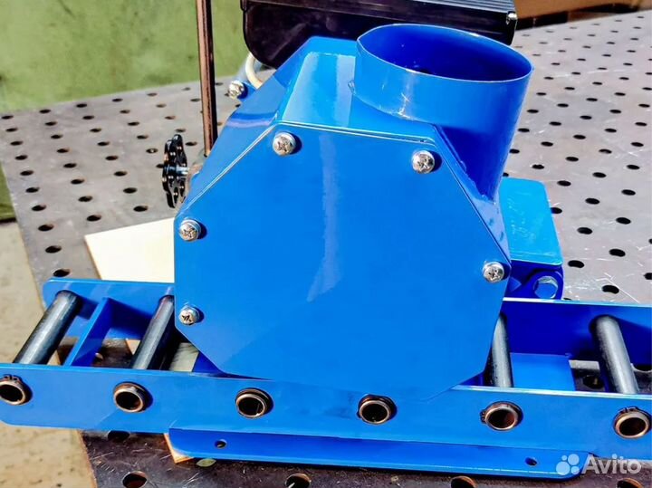 Зачистной станок для труб до 100х100мм 220в 2.2кВт