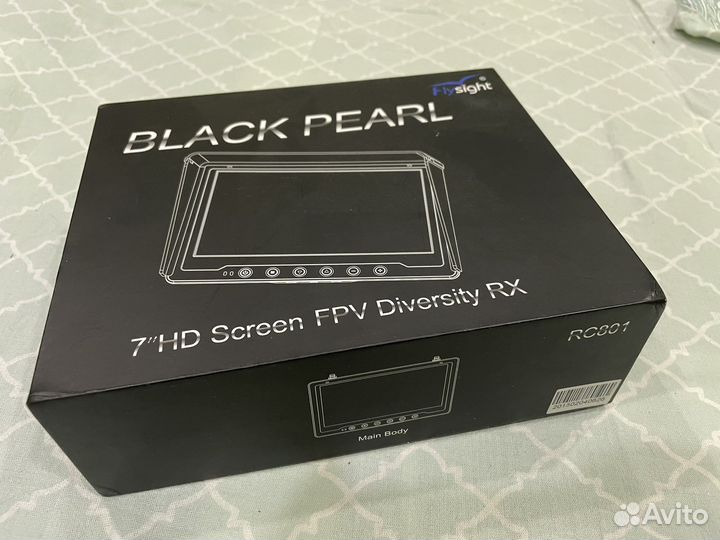 FPV монитр rc801 FlySight BlackPearl 7’’ HD