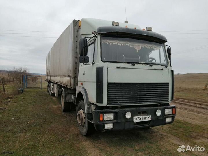 МАЗ 5432 с полуприцепом, 1997