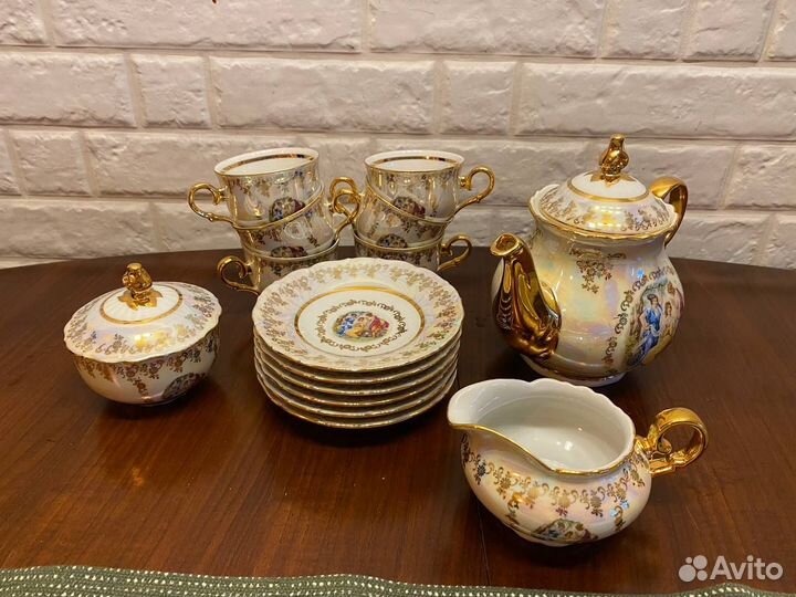 Чайный и кофейный сервизы Divina Чехия