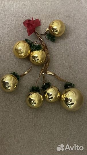 Елочные игрушки СССР и гдр