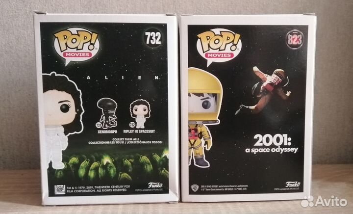 Фигурки Funko Pop (Ripley Spacesuit / Frank Poole)