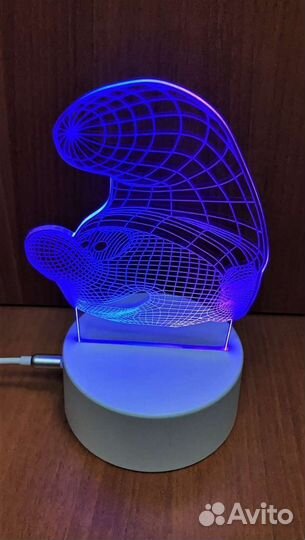 3D Светильник 06ва125