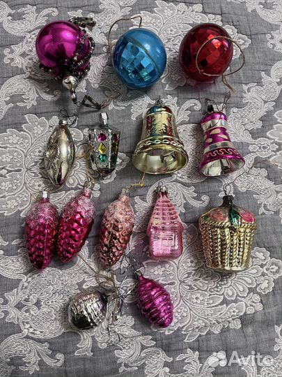 Елочные игрушки СССР