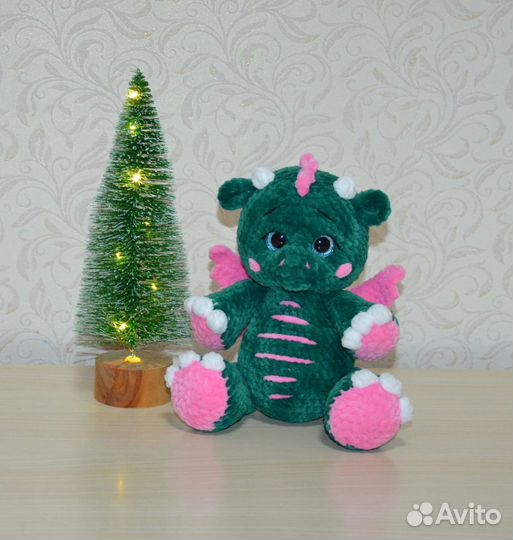 Вязаные игрушки дракон. Символ года 2024