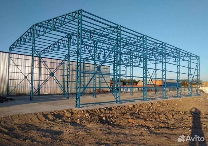 Строительство ангаров складов