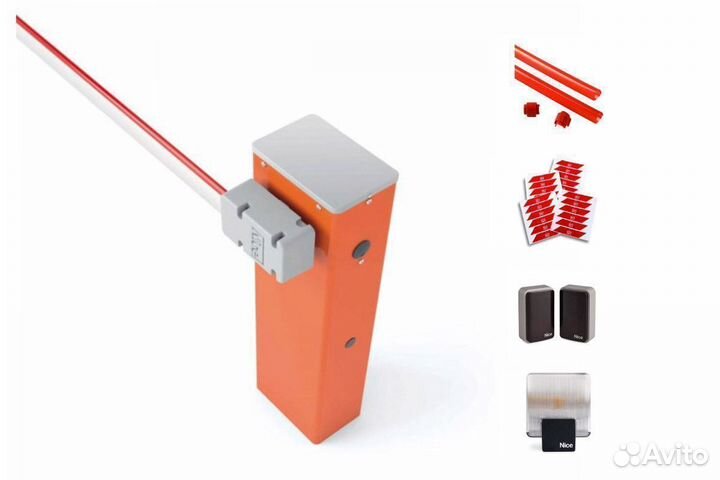 Nice widem4KIT2 шлагбаум автоматический 4 метра