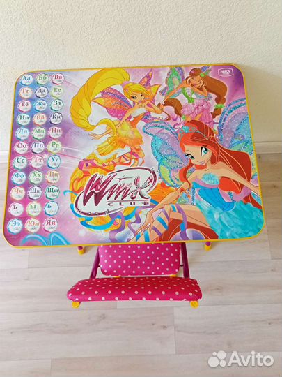 Детский стол и стул складные