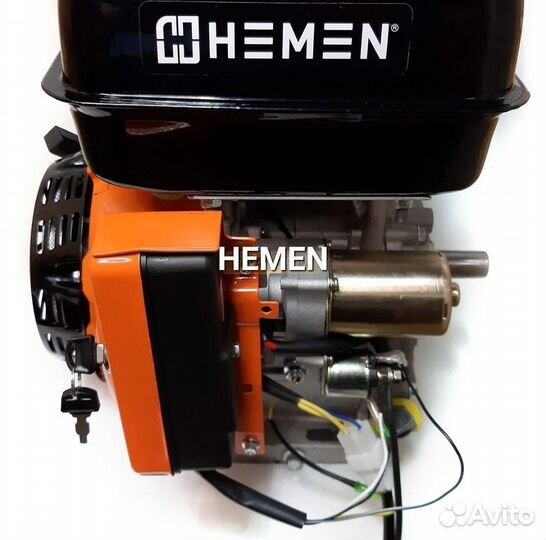 Двигатель Hemen 192F-2E с эл.стартером 15А 180Вт