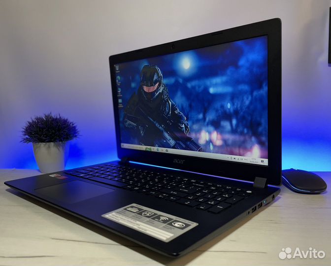 Игровой ноутбук acer 8 Gb SSD 2 видеокарты