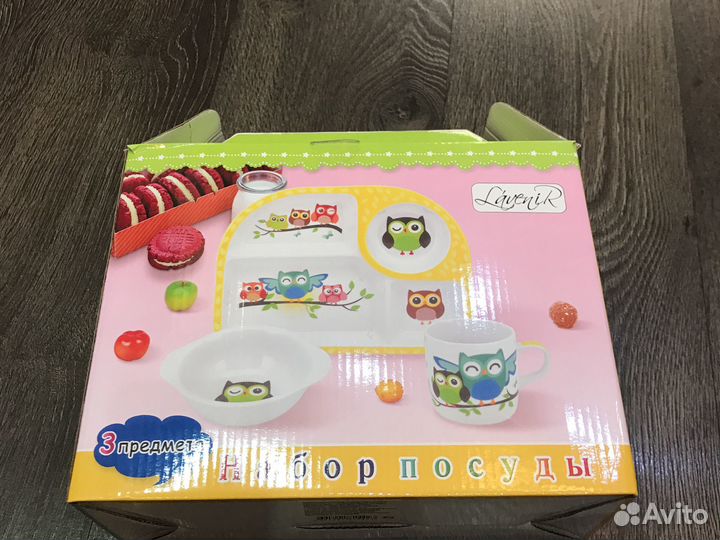 Детский столовый набор