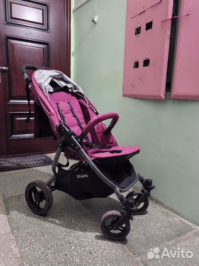 Прогулочная коляска valco baby snap 4 цвет фуксия