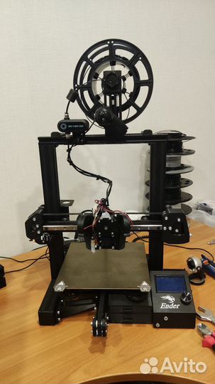 3D Принтер Creality Ender 3, klipper и много всего