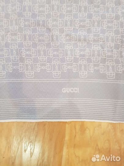Платок gucci оригинал,натуральный шелк