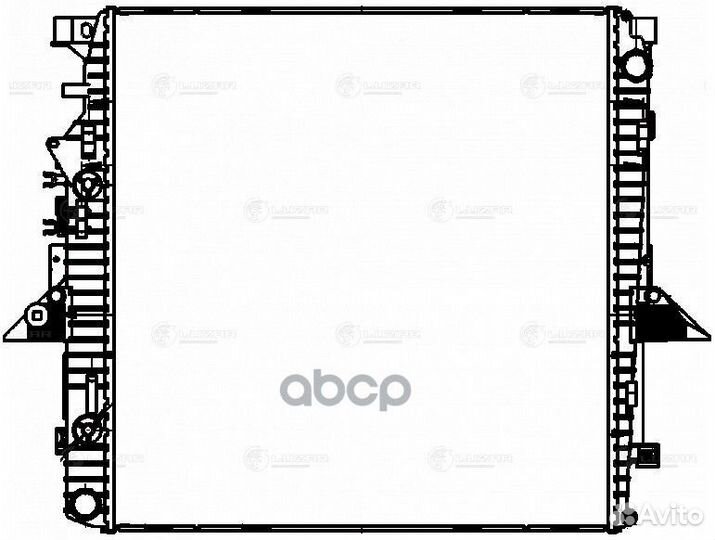 Радиатор охл. для ам Land Rover Discovery (04)