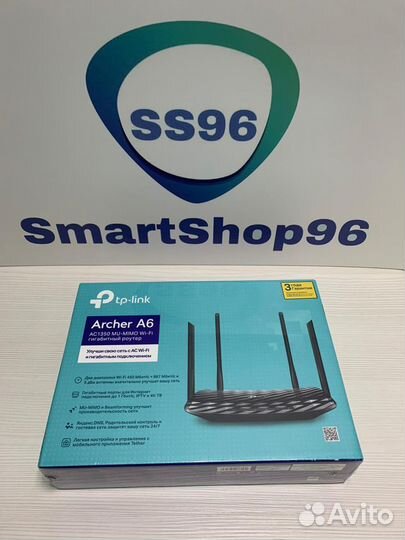 Wi-Fi роутер TP-Link Archer A6 новый