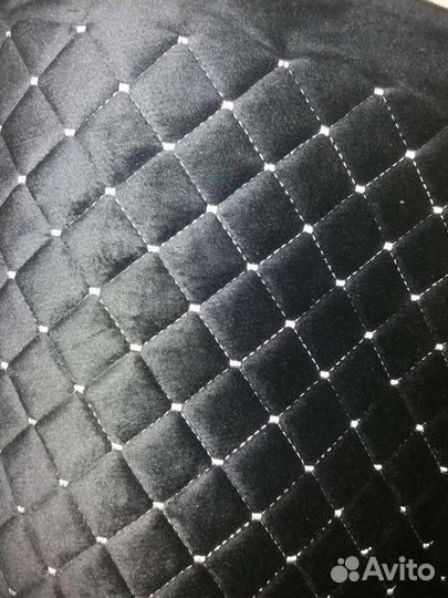 Экокожа Велюр Ткань клетка