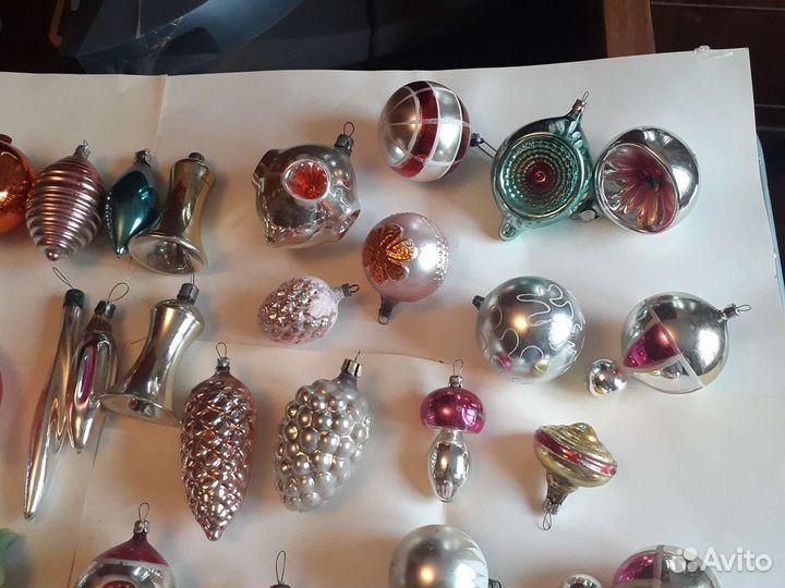 Елочные игрушки СССР советские
