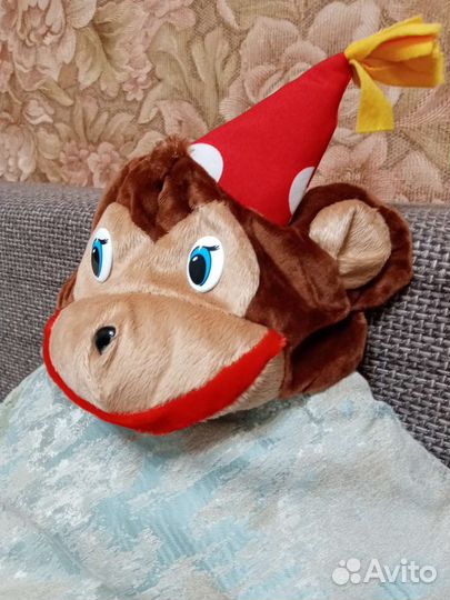 Новогодняя маска мартышка обезьяна