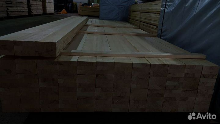 Брус из сосны для бань