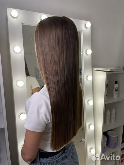 Кератиновое выпрямление волос, уход для волос