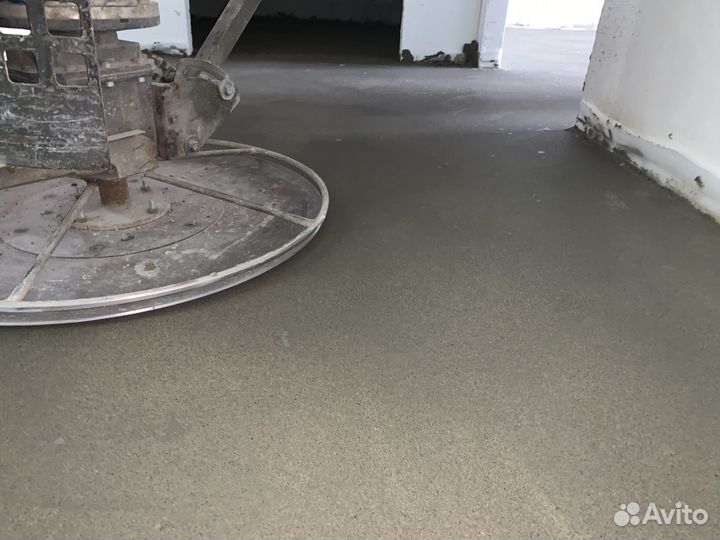 Стяжка пола за день/ полусухая, механизированная