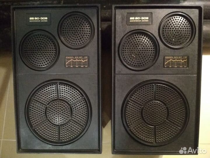 Колонки Вега 25ас-309