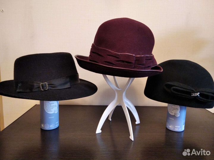 Шляпа от солнца и фетровые шляпки